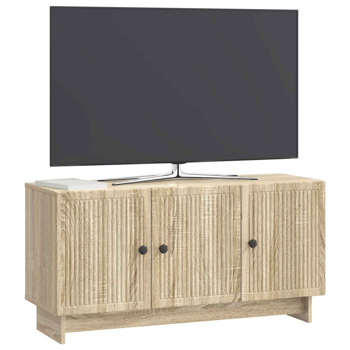 Cabinet TV Stejar Sonoma 99 x 34,5 x 50 cm Lemn prelucrat - WALTI WALTI