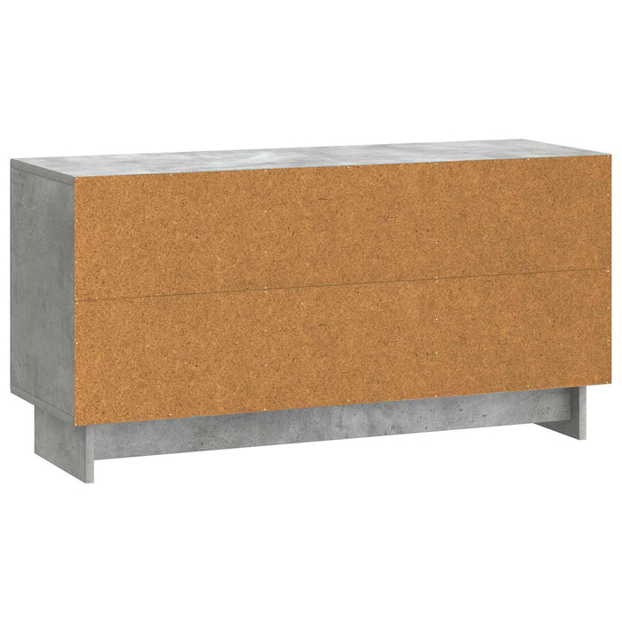 Cabinet TV Gri Beton 99 x 34,5 x 50 cm Lemn prelucrat - WALTI WALTI