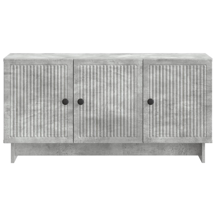 Cabinet TV Gri Beton 99 x 34,5 x 50 cm Lemn prelucrat - WALTI WALTI