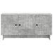 Cabinet TV Gri Beton 99 x 34,5 x 50 cm Lemn prelucrat - WALTI WALTI
