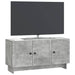 Cabinet TV Gri Beton 99 x 34,5 x 50 cm Lemn prelucrat - WALTI WALTI