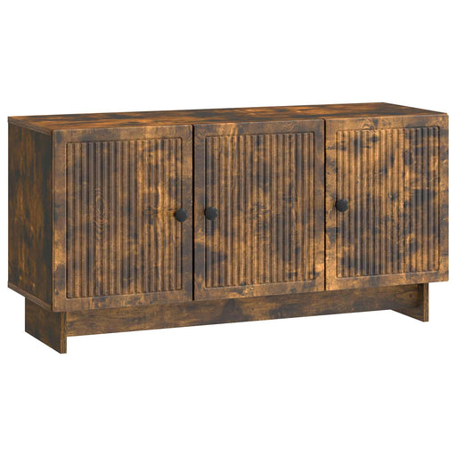 Cabinet TV Stejar fumuriu 99 x 34,5 x 50 cm Lemn prelucrat - WALTI WALTI