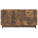 Cabinet TV Stejar fumuriu 99 x 34,5 x 50 cm Lemn prelucrat - WALTI WALTI