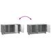 Cabinet TV Sonoma gri 99 x 34,5 x 50 cm Lemn prelucrat - WALTI WALTI