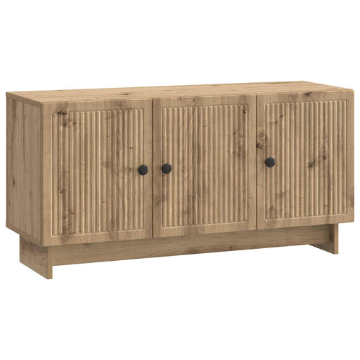 Cabinet TV Stejar Artizanal 99 x 34,5 x 50 cm Lemn prelucrat - WALTI WALTI
