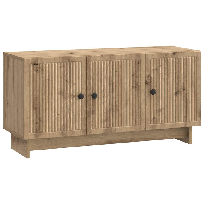 Cabinet TV Stejar Artizanal 99 x 34,5 x 50 cm Lemn prelucrat - WALTI WALTI