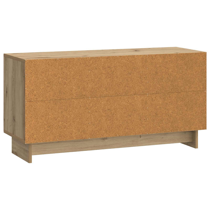 Cabinet TV Stejar Artizanal 99 x 34,5 x 50 cm Lemn prelucrat - WALTI WALTI