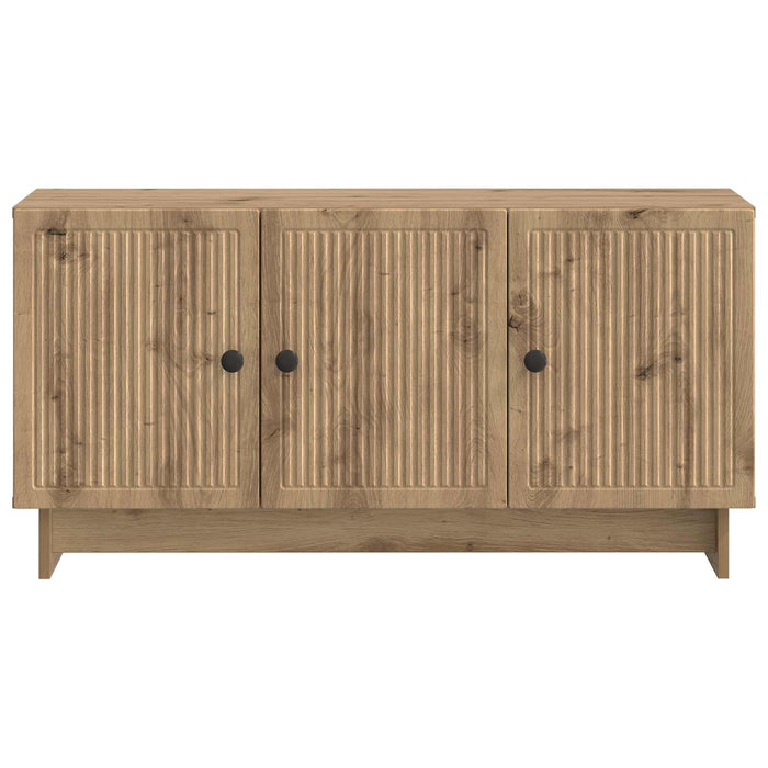 Cabinet TV Stejar Artizanal 99 x 34,5 x 50 cm Lemn prelucrat - WALTI WALTI
