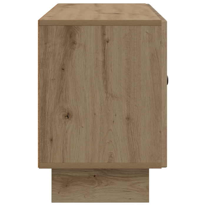 Cabinet TV Stejar Artizanal 99 x 34,5 x 50 cm Lemn prelucrat - WALTI WALTI