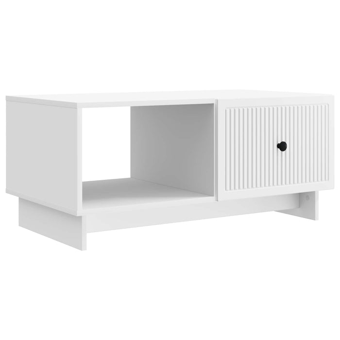 Masă de cafea Alb 90 x 50 x 40 cm Lemn prelucrat - WALTI WALTI
