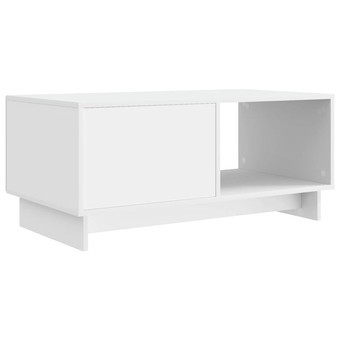 Masă de cafea Alb 90 x 50 x 40 cm Lemn prelucrat - WALTI WALTI
