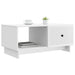 Masă de cafea Alb 90 x 50 x 40 cm Lemn prelucrat - WALTI WALTI