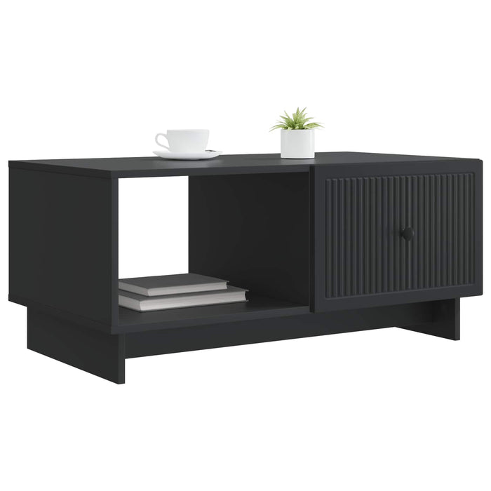 Masă de cafea Negru 90 x 50 x 40 cm Lemn prelucrat - WALTI WALTI