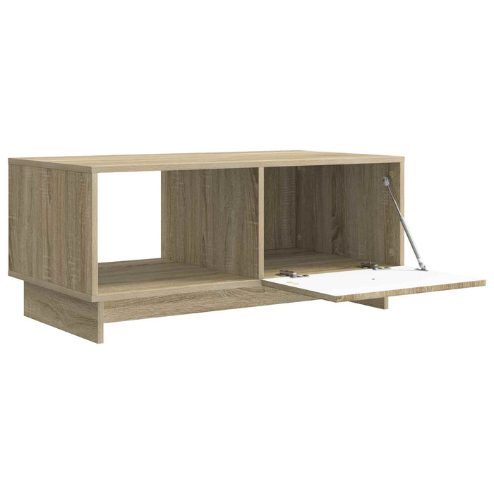 Masă de cafea Stejar Sonoma 90 x 50 x 40 cm Lemn prelucrat - WALTI WALTI