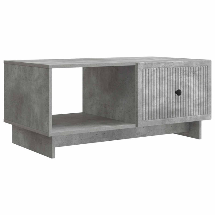 Masă de cafea Gri Beton 90 x 50 x 40 cm Lemn prelucrat - WALTI WALTI