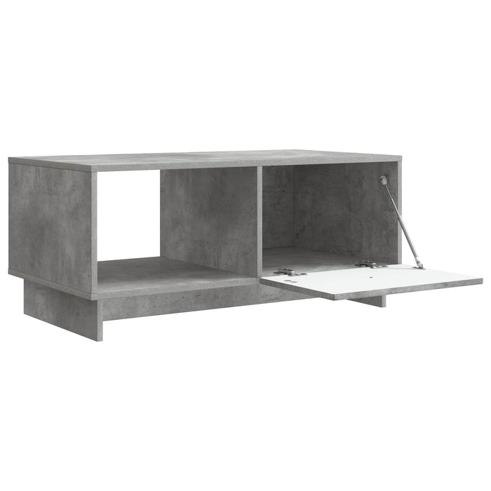 Masă de cafea Gri Beton 90 x 50 x 40 cm Lemn prelucrat - WALTI WALTI