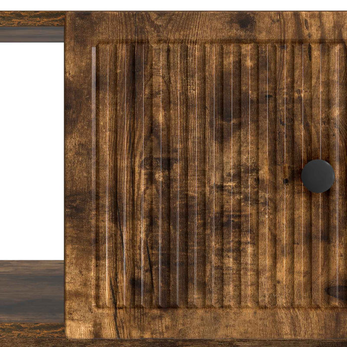Masă de cafea Stejar fumuriu 90 x 50 x 40 cm Lemn prelucrat - WALTI WALTI