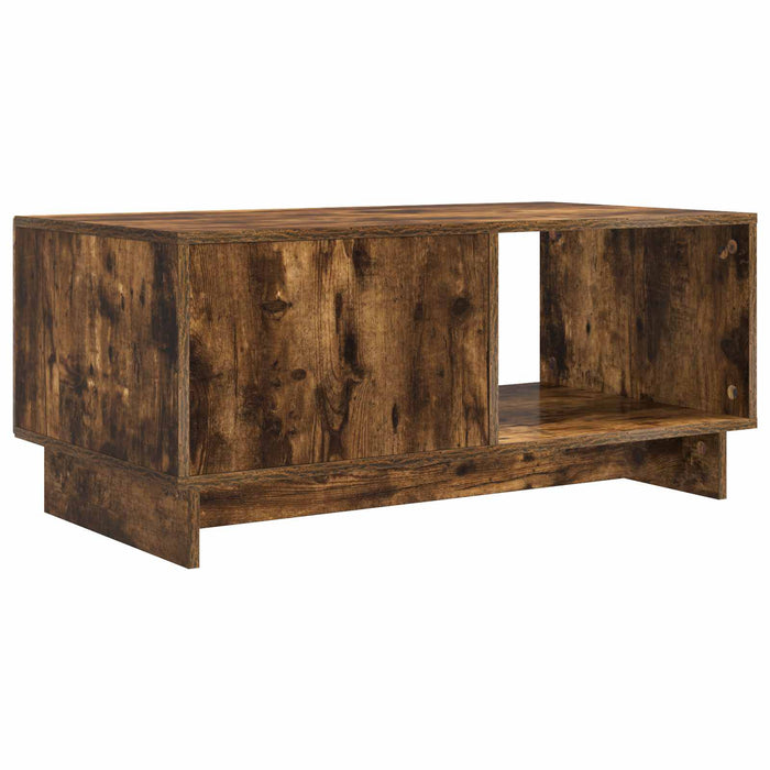 Masă de cafea Stejar fumuriu 90 x 50 x 40 cm Lemn prelucrat - WALTI WALTI