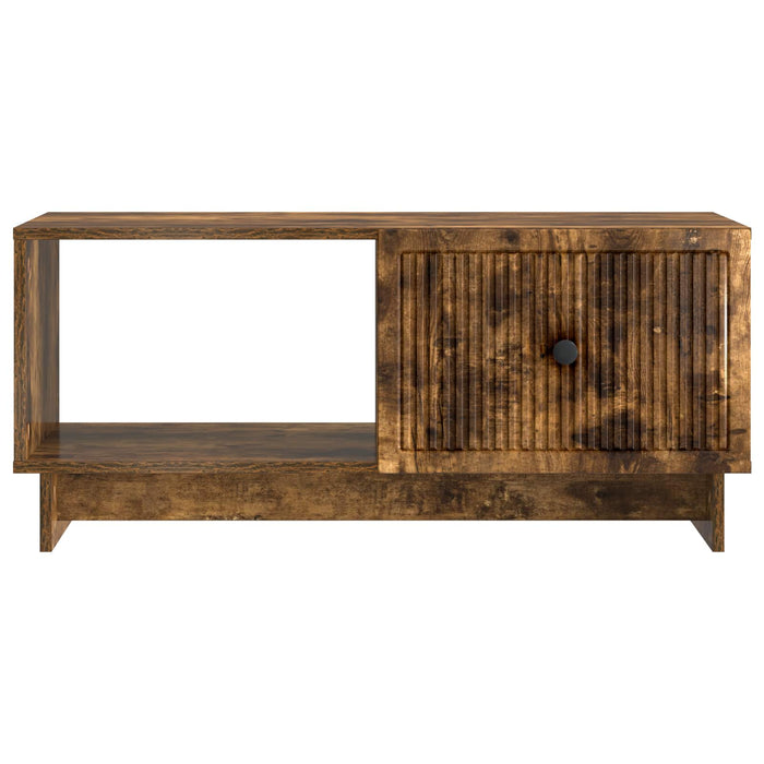 Masă de cafea Stejar fumuriu 90 x 50 x 40 cm Lemn prelucrat - WALTI WALTI