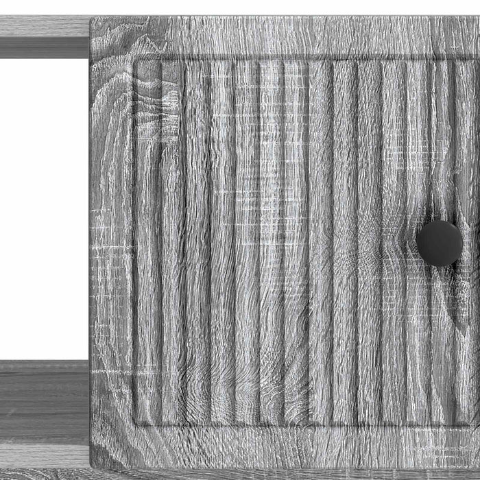 Masă de cafea Sonoma gri 90 x 50 x 40 cm Lemn prelucrat - WALTI WALTI