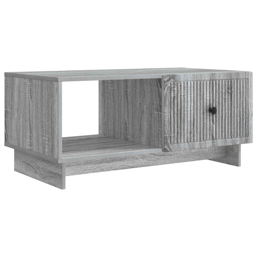 Masă de cafea Sonoma gri 90 x 50 x 40 cm Lemn prelucrat - WALTI WALTI