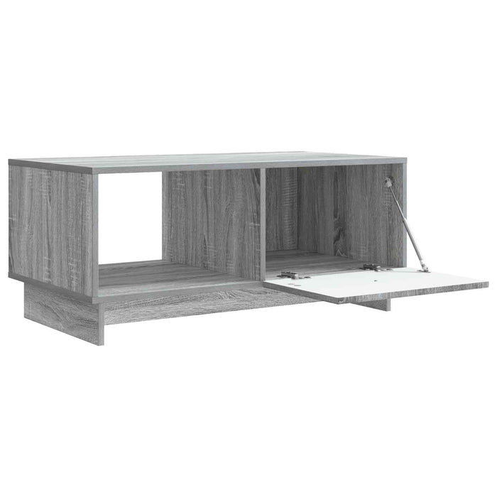 Masă de cafea Sonoma gri 90 x 50 x 40 cm Lemn prelucrat - WALTI WALTI