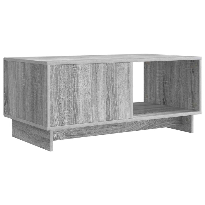 Masă de cafea Sonoma gri 90 x 50 x 40 cm Lemn prelucrat - WALTI WALTI