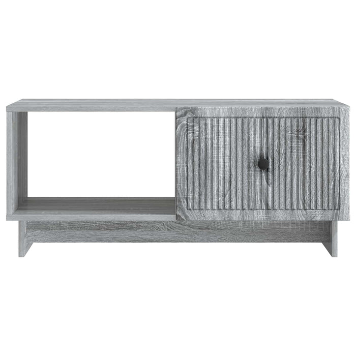 Masă de cafea Sonoma gri 90 x 50 x 40 cm Lemn prelucrat - WALTI WALTI