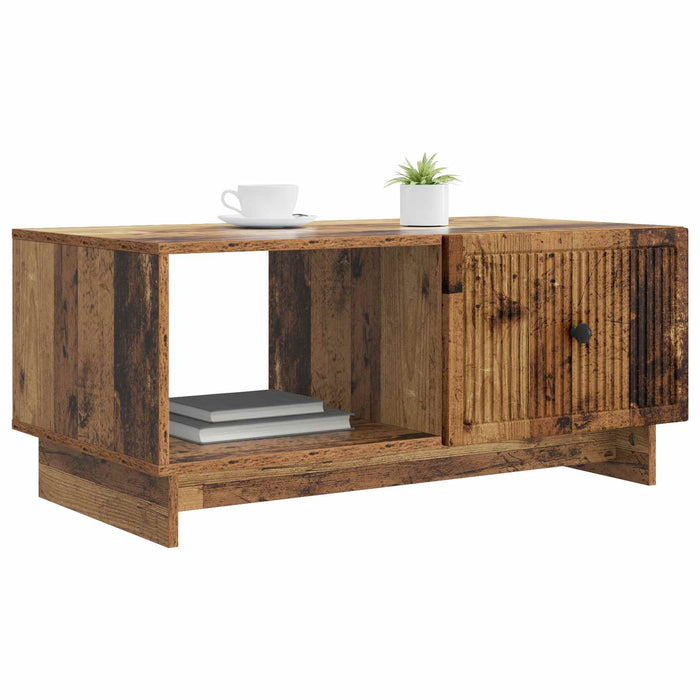Masă de cafea Lemn vechi 90 x 50 x 40 cm Lemn prelucrat - WALTI WALTI