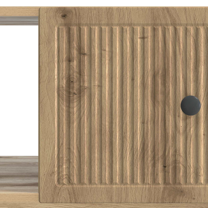 Masă de cafea Stejar Artizanal 90 x 50 x 40 cm Lemn prelucrat - WALTI WALTI