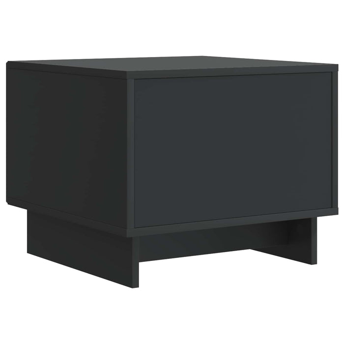 Masă de cafea cu sertar Negru 49 x 50 x 40 cm Lemn prelucrat - WALTI WALTI