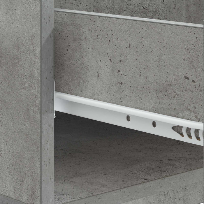 Masă de cafea Gri Beton 49 x 50 x 40 cm Lemn prelucrat - WALTI WALTI