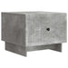 Masă de cafea Gri Beton 49 x 50 x 40 cm Lemn prelucrat - WALTI WALTI