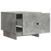 Masă de cafea Gri Beton 49 x 50 x 40 cm Lemn prelucrat - WALTI WALTI