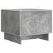 Masă de cafea Gri Beton 49 x 50 x 40 cm Lemn prelucrat - WALTI WALTI