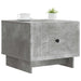 Masă de cafea Gri Beton 49 x 50 x 40 cm Lemn prelucrat - WALTI WALTI
