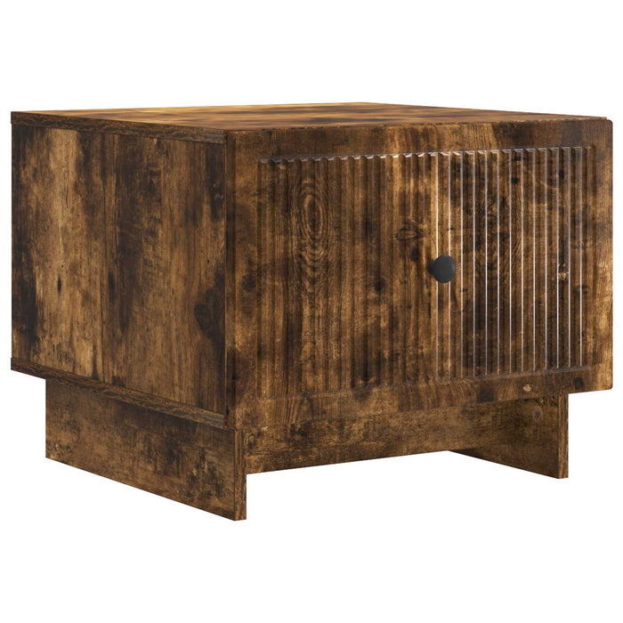 Masă de cafea Stejar fumuriu 49 x 50 x 40 cm Lemn prelucrat - WALTI WALTI
