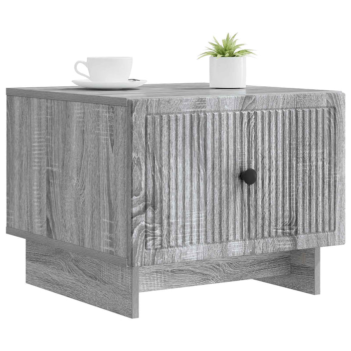 Masă de cafea Sonoma gri 49 x 50 x 40 cm Lemn prelucrat - WALTI WALTI