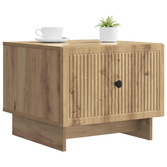 Masă de cafea Stejar Artizanal 49 x 50 x 40 cm Lemn prelucrat - WALTI WALTI