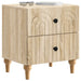 Dulap de noapte Stejar Sonoma 43 x 34,5 x 48 cm Lemn prelucrat - WALTI WALTI