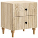 Dulap de noapte cu sertar 2 pcs Stejar Sonoma 43 x 34,5 x 48 cm - WALTI WALTI
