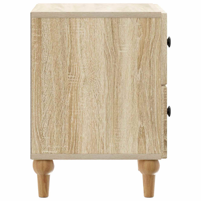 Dulap de noapte cu sertar 2 pcs Stejar Sonoma 43 x 34,5 x 48 cm - WALTI WALTI