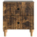 Dulap de noapte 2 pcs Stejar fumuriu 43 x 34,5 x 48 cm - WALTI WALTI