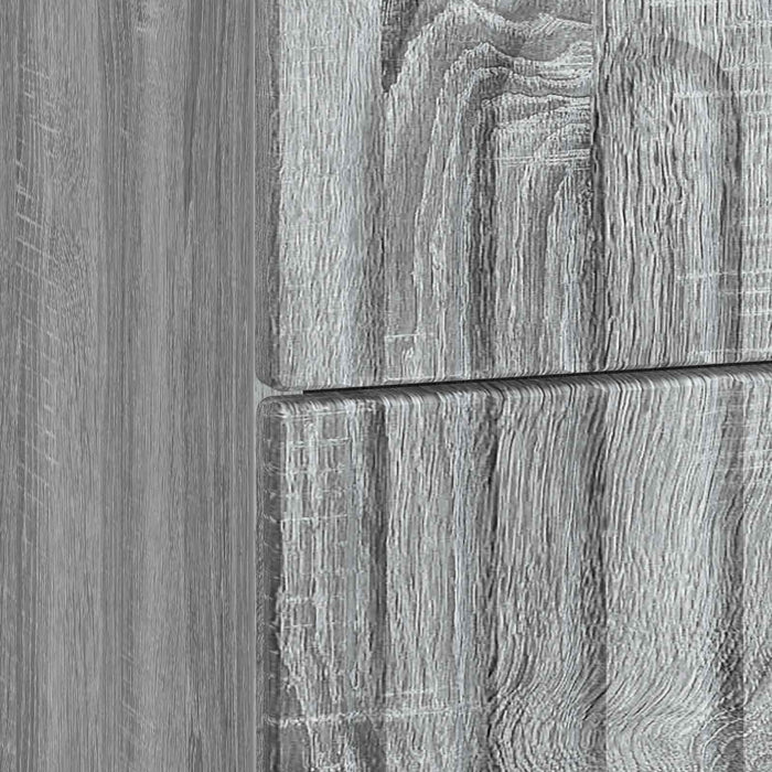 Dulap de noapte Sonoma gri 43 x 34,5 x 48 cm Lemn prelucrat - WALTI WALTI