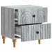 Dulap de noapte cu sertar 2 pcs Sonoma gri 43 x 34,5 x 48 cm - WALTI WALTI
