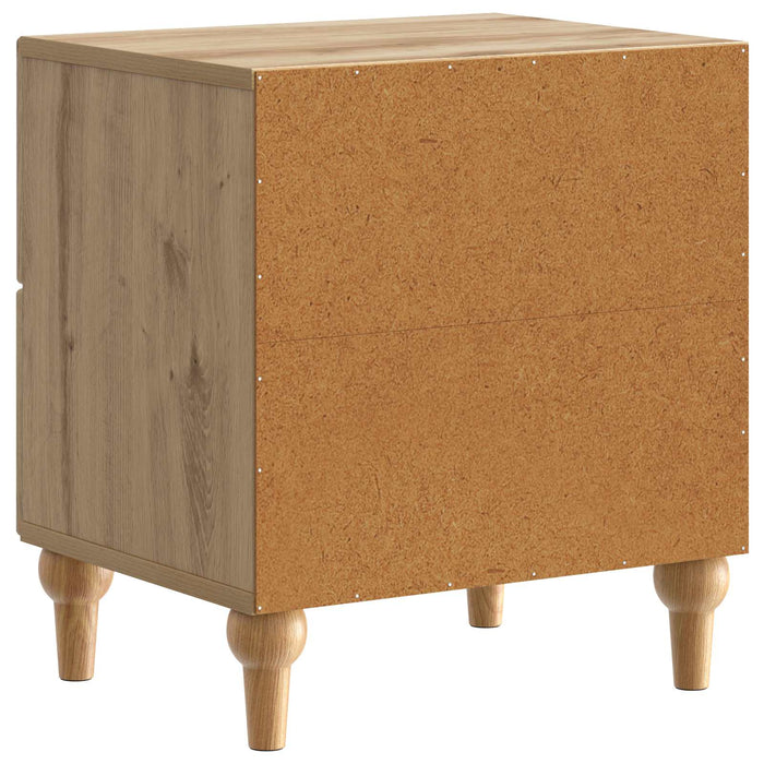 Dulap de noapte cu sertar Stejar Artizanal 43 x 34,5 x 48 cm - WALTI WALTI