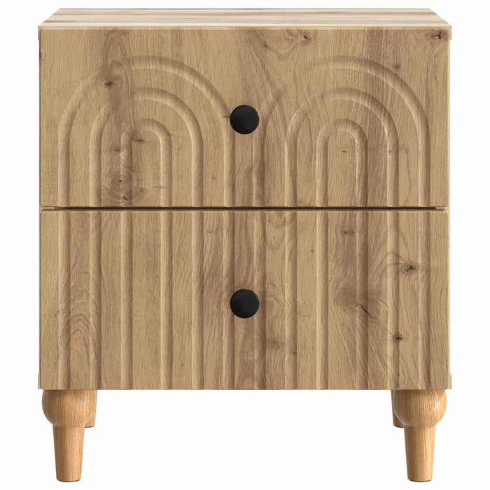 Dulap de noapte cu sertar Stejar Artizanal 43 x 34,5 x 48 cm - WALTI WALTI