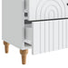 Dulap de noapte cu sertar Alb 62 x 34,5 x 48 cm Lemn prelucrat - WALTI WALTI