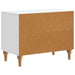 Dulap de noapte cu sertar Alb 62 x 34,5 x 48 cm Lemn prelucrat - WALTI WALTI