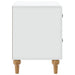 Dulap de noapte cu sertar Alb 62 x 34,5 x 48 cm Lemn prelucrat - WALTI WALTI
